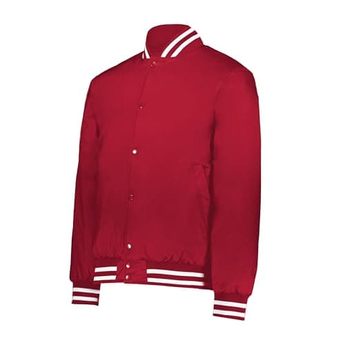 Holloway Heritage Jacket Scarlet/White Luxury Warmth for Outdoor Adventurers in Various Weather Conditions Lightweight I