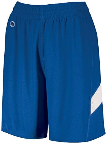 Augusta Sportswear Holloway Sportswear Women's Dual-Side Single Ply Shorts - Royal/White for Fitness Enthusiasts during