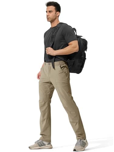 FREE SOLDIER Men's Outdoor Lightweight Waterproof Quick Dry Hiking Pants
| FREE SOLDIER Men's Outdoor Cargo Pants with