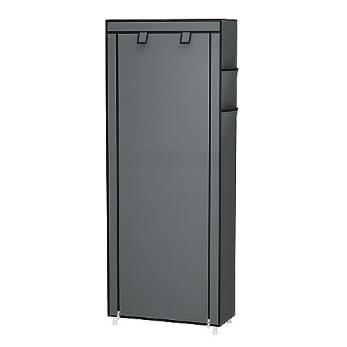 Calmootey 9 Tier Shoe Organizer for Closet Hallway Grey
Calmootey Portable Shoe Shelf with Nonwoven Fabric Cover Grey
Ca