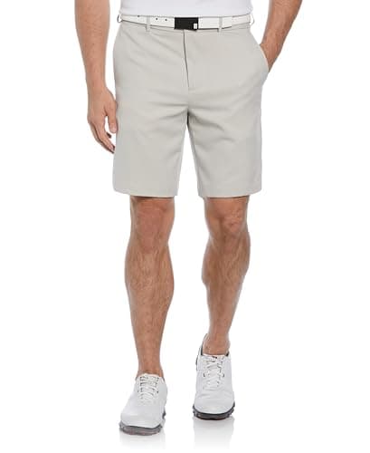 PGA TOUR Men's 9" Golf Shorts - Sun Protection, Moisture-Wicking, Stretch | Expandable Waistband, Flat Front, Lightweigh
