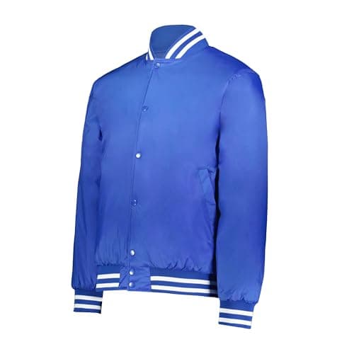 Holloway Heritage Jacket Royal/White Perfect Cold Weather Protection for Men XL