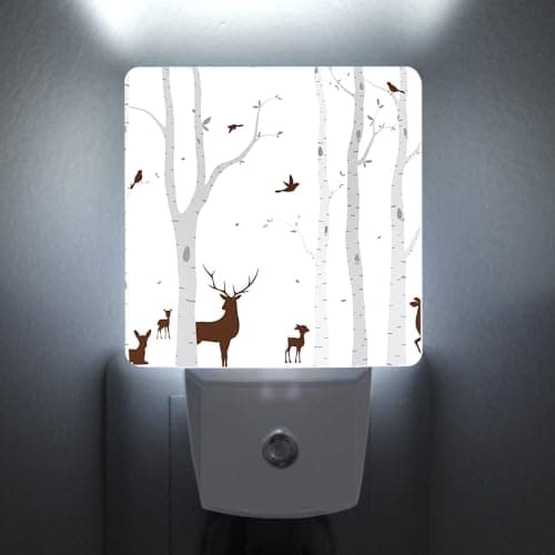 Smart Sensor Dusk to Dawn Night Light Plug-in for Bedroom Bathroom Kitchen Hallway Stairs
| Energy Efficient White LED