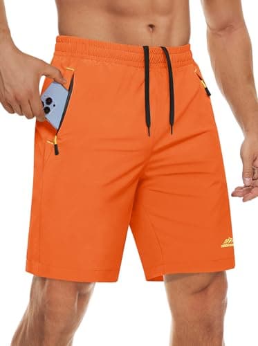 Men's MAGCOMSEN Athletic Running Shorts for Quick Dry Lightweight Workout and Hiking
| MAGCOMSEN Men's Running Shorts w