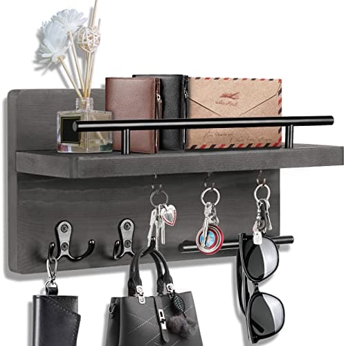OurWarm Wall Mounted Key Holder/Hangers for Entryway Rustic Home Decor
| OurWarm Wall Mounted Key Holder/Hangers with 5