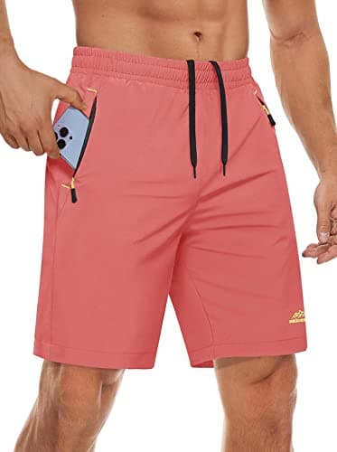Men's MAGCOMSEN Athletic Running Shorts for Quick Dry Lightweight Workout and Hiking
| MAGCOMSEN Men's Running Shorts w