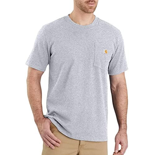 Carhartt Men's Heavyweight Short-Sleeve Pocket T-Shirt for Work and Leisure in Loose Fit
| Carhartt Men's Loose Fit Hea