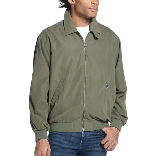Weatherproof Men's Golf Jacket - Lightweight Windbreaker, Water-Resistant Microfiber Shell for Golf Enthusiasts
| Weath
