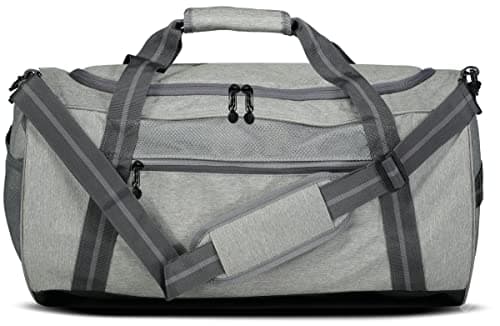 Holloway Sportswear Rivalry Duffel Bag Silver Heather/Carbon for Athletes on the Go
| Holloway Sportswear Rivalry Duffe