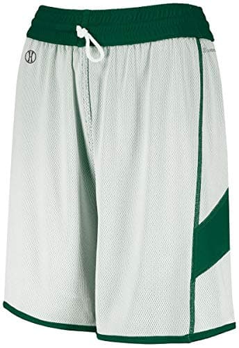 Augusta Sportswear Holloway Women's Dual-Side Single Ply Shorts for Sports Forest/White  
Augusta Sportswear Holloway Wo