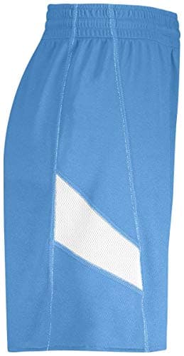 Augusta Sportswear Holloway Sportswear Women's Dual-Side Single Ply Shorts University Blue/White for Sports