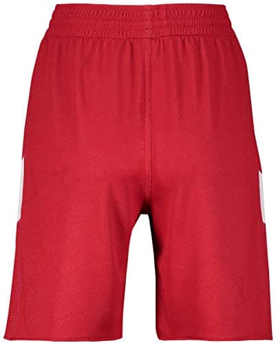 Holloway Sportswear Women's Dual-Side Single Ply Shorts XL Scarlet/White Sporty Hot Pants for Women XL Scarlet/White