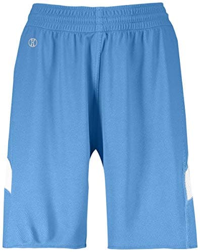 Augusta Sportswear Holloway Sportswear Women's Dual-Side Single Ply Shorts University Blue/White for Sports