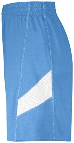 Augusta Sportswear Holloway Sportswear Women's Dual-Side Single Ply Shorts University Blue/White for Sports