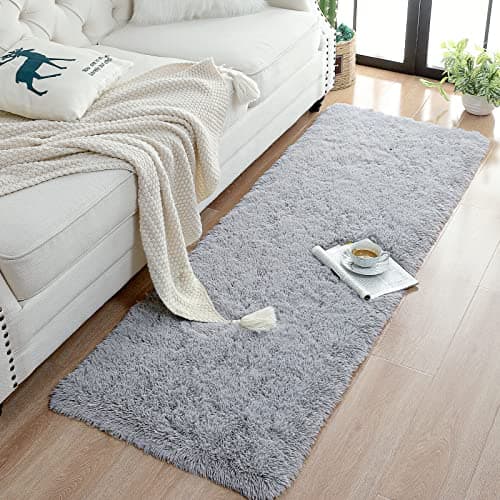 Chicrug Soft Runner Rugs for Non-Shedding Home Decorative Nursery Grey
| Chicrug Shag Furry Area Rug for Girls Room Gre