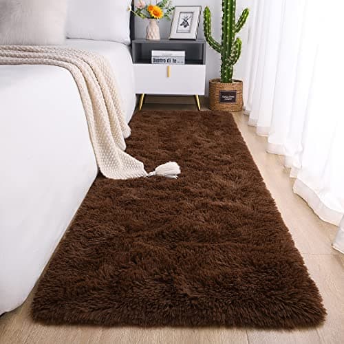Chicrug Soft Runner Rugs for Non-Shedding Home Decorative Nursery Grey
| Chicrug Shag Furry Area Rug for Girls Room Gre