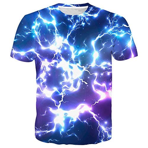 SYAIMN Unisex 3D Pattern Printed Short Sleeve T-Shirts for Casual Wear
| SYAIMN Unisex 3D Pattern Printed Short Sleeve