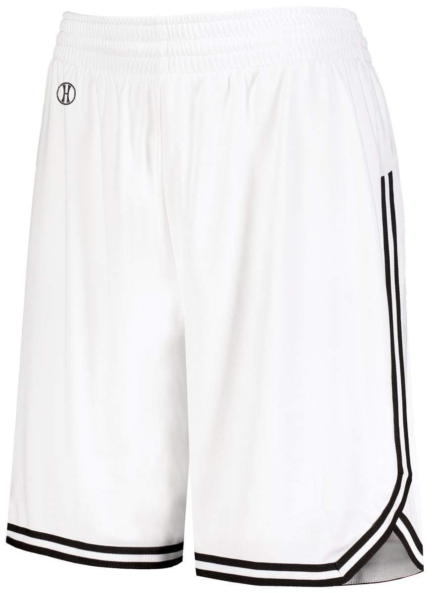 Augusta Sportswear Holloway Sportswear Women's Retro Basketball Shorts - White/Black
| Augusta Sportswear Holloway Spor