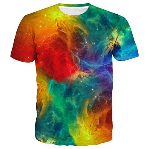 SYAIMN Unisex 3D Pattern Printed Short Sleeve T-Shirts for Casual Wear
| SYAIMN Unisex 3D Pattern Printed Short Sleeve