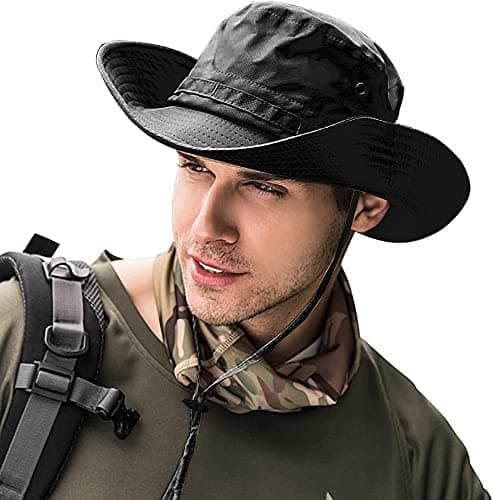 ZOORON Sun Hats for Men and Women | Bucket Hat UPF 50+ | Foldable UV Protection | Hiking, Beach, Fishing, Summer Safari