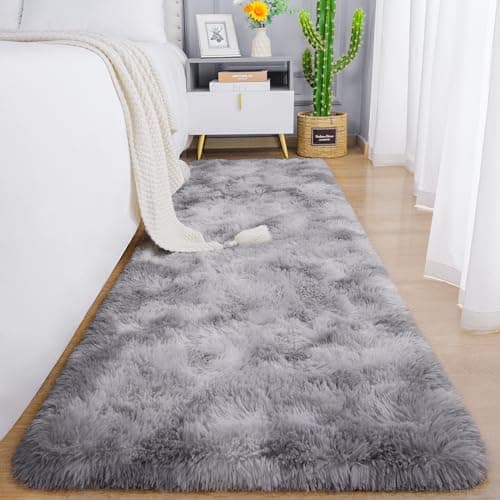 Chicrug Soft Runner Rugs for Non-Shedding Home Decorative Nursery Grey
| Chicrug Shag Furry Area Rug for Girls Room Gre