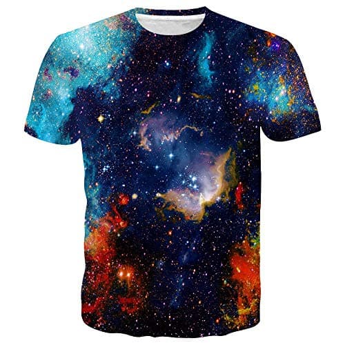 SYAIMN Unisex 3D Pattern Printed Short Sleeve T-Shirts for Casual Wear
| SYAIMN Unisex 3D Pattern Printed Short Sleeve
