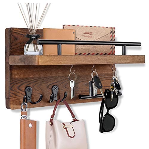 OurWarm Wall Mounted Key Holder/Hangers for Entryway Rustic Home Decor
| OurWarm Wall Mounted Key Holder/Hangers with 5