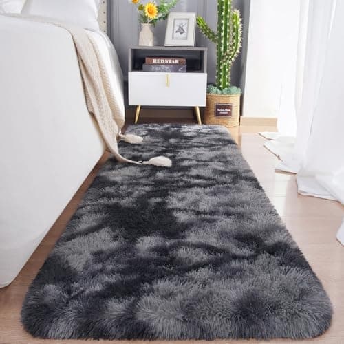 Chicrug Soft Runner Rugs for Non-Shedding Home Decorative Nursery Grey
| Chicrug Shag Furry Area Rug for Girls Room Gre