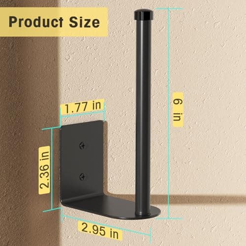 2 Pack Stainless Steel Hat Racks for Baseball Caps - Bedroom Closet Organizer (Black 6 in)
| Strong Adhesive Hat Hanger