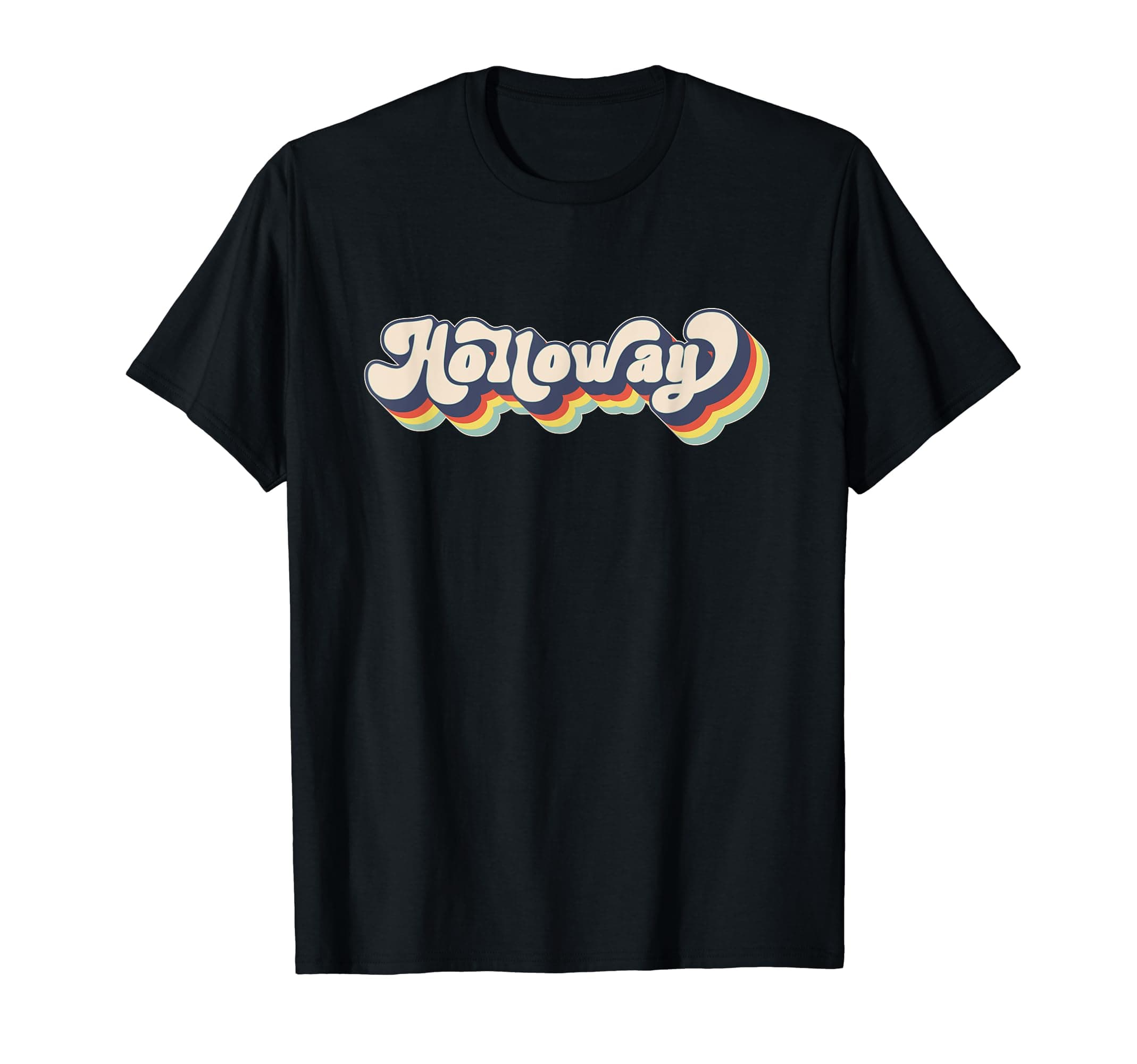 HOLLOWAY Family Name Personalized T-Shirt for Adults Gifts