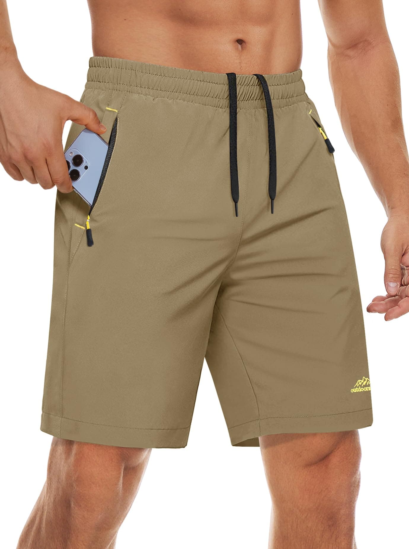 Men's MAGCOMSEN Athletic Running Shorts for Quick Dry Lightweight Workout and Hiking
| MAGCOMSEN Men's Running Shorts w